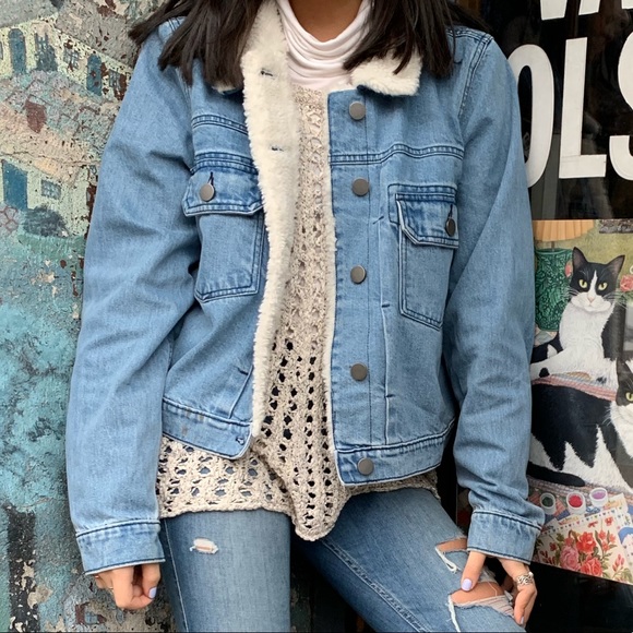 ASOS Jackets & Blazers - ASOS Denim Jacket UK SIZE 16 (US Size 14)